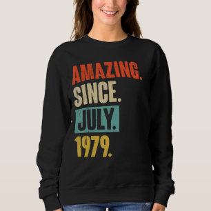 Sudadera Increíble desde julio de 1979 43 años