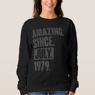 Sudadera Increíble desde julio de 1979 43 años