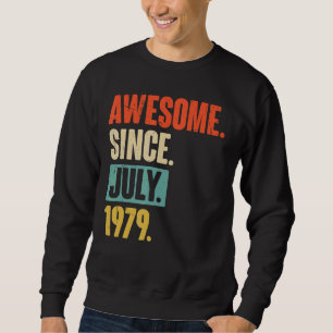 Sudadera Increíble desde julio de 1979 43 años