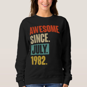 Sudadera Increíble desde julio de 1982 40 años