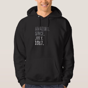 Sudadera Increíble desde julio de 1987 35ª cosecha de cumpl