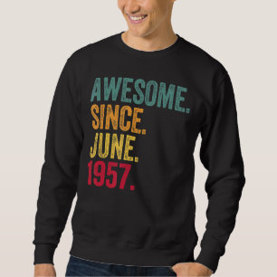 Sudadera Increíble desde junio de 1957: 65º cumpleaños