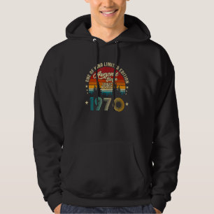 Sudadera Increíble desde junio de 1970 52 años de edad 27 c