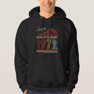 Sudadera Increíble desde junio de 1972 50 años 50 años cump