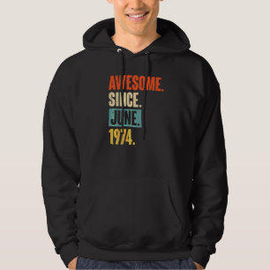 Sudadera Increíble desde junio de 1974 48 años