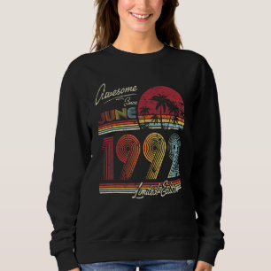 Sudadera Increíble desde junio de 1992 30 años 30 cumpleaño