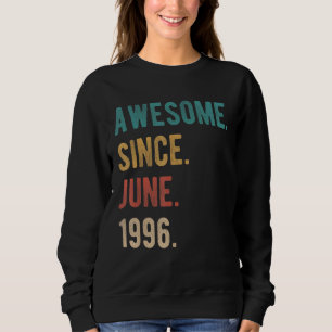 Sudadera Increíble desde junio de 1996 cumpleaños 26 años