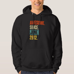 Sudadera Increíble desde junio de 2012, décimo cumpleaños d