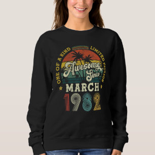 Sudadera Increíble desde marzo de 1982: 40º cumpleaños de l