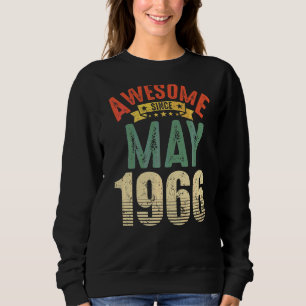 Sudadera Increíble desde mayo de 1966, 56 años, cumpleaños