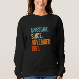 Sudadera Increíble desde noviembre de 1961