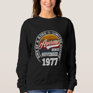 Sudadera Increíble desde noviembre de 1977 45º cumpleaños 4