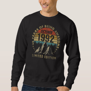Sudadera Increíble desde octubre de 1992 30 años de edad