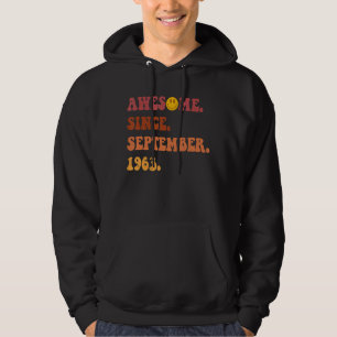 Sudadera Increíble desde septiembre de 1963 Retro Groovy 59