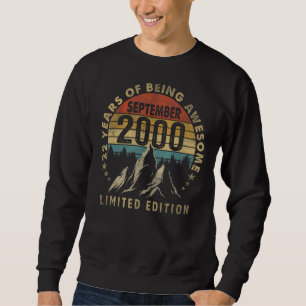 Sudadera Increíble desde septiembre de 2000 22 años de edad