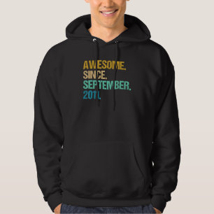 Sudadera Increíble edad de 11 años desde septiembre de 2011
