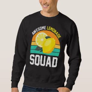 Sudadera Increíble equipo de limonada Limón Fruta Verano V
