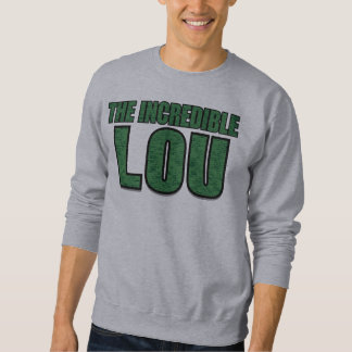 Sudadera Increíble Lou - Tipografía de Patrón de Ladrillo V