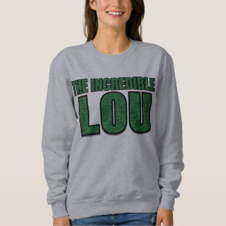 Sudadera Increíble Lou - Tipografía de Patrón de Ladrillo V