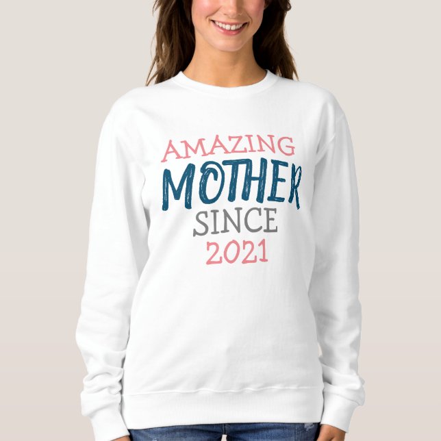Sudadera Increíble madre desde... (Anverso)