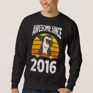 Sudadera Increíble pingüino desde 2016, sexto cumpleaños, h