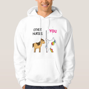 Sudadera Increíble Regalo De Unicornio Para Enfermero