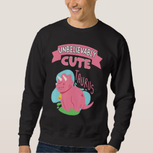 Sudadera Increíblemente Taurus Rótulo Zodiaco Horoscope Din