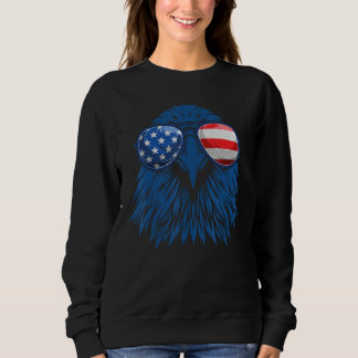 Sudadera Independence Day American Flag Eagle 4th Of July