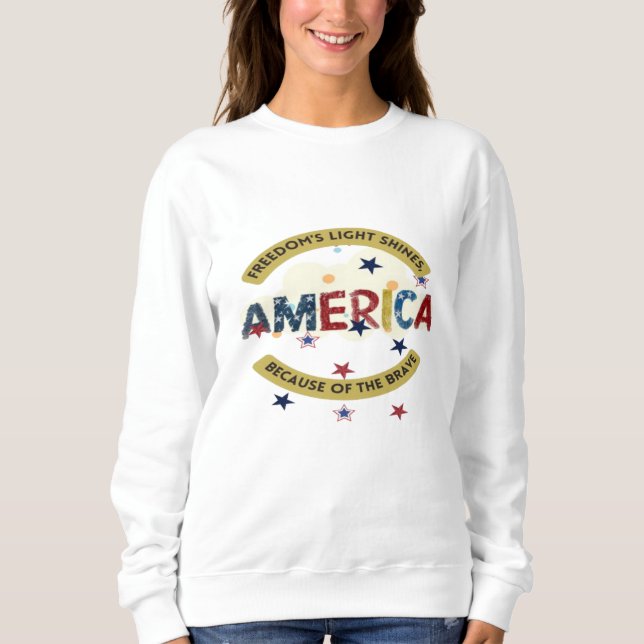 Sudadera Independencia de Estados Unidos (Anverso)