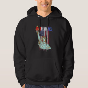 Sudadera Independencia Estados Unidos América Estatua Patri