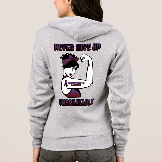 Sudadera INDESCARTABLE...Aracnoiditis (Reverso)