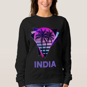 Sudadera India 80's Palm Tree Indian Orde Sou retro vintage