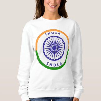 Sudadera India Ashoka Chakra Circle Shape