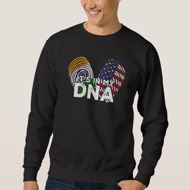 Sudadera India Proud Flag Day Hindi Sikh America American F (Anverso)