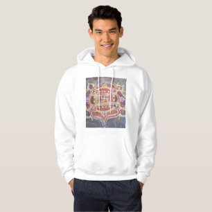 Sudadera India Símbolos religiosos hindúes Rangoli Decor