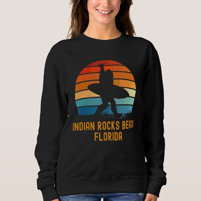 Sudadera Indian Rocks Beach Florida Sasquatch Souvenir (Anverso)