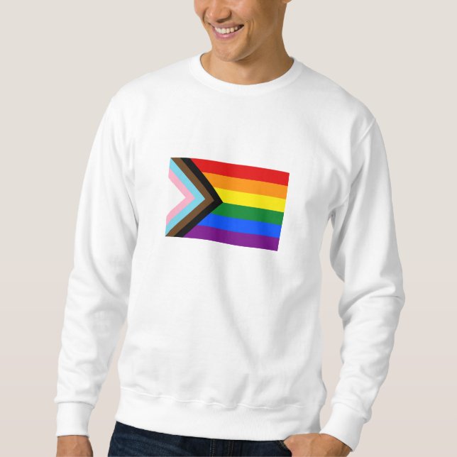 Sudadera Indicador de orgullo de progreso (Anverso)