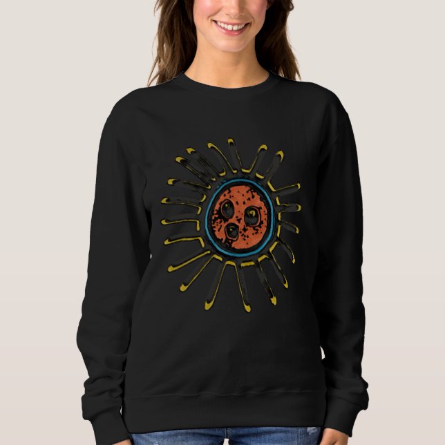 Sudadera Indigenous Taino Sun Symbol Puerto Rico (Anverso)