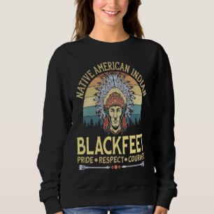Sudadera Indio americano indio Blackfeet indio americano T