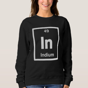 Sudadera Indio - In - Tabla Periódica de Elementos - Cienci