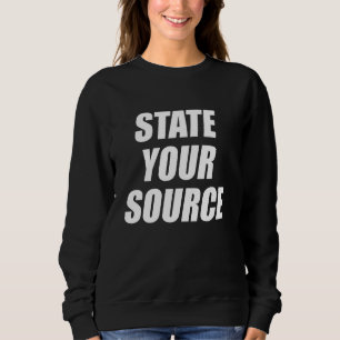 Sudadera Indique su gracioso eslogan humorístico sarcástico