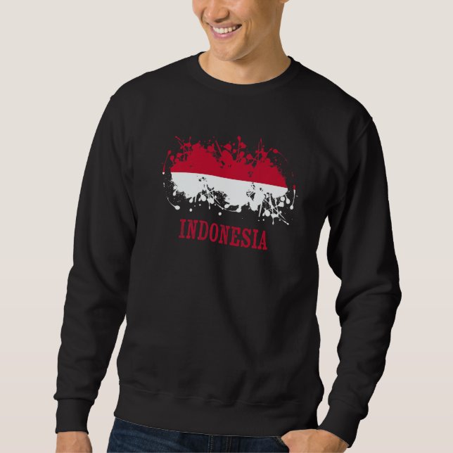 Sudadera Indonesian enthusiasts for Indonesia and Indonesia (Anverso)