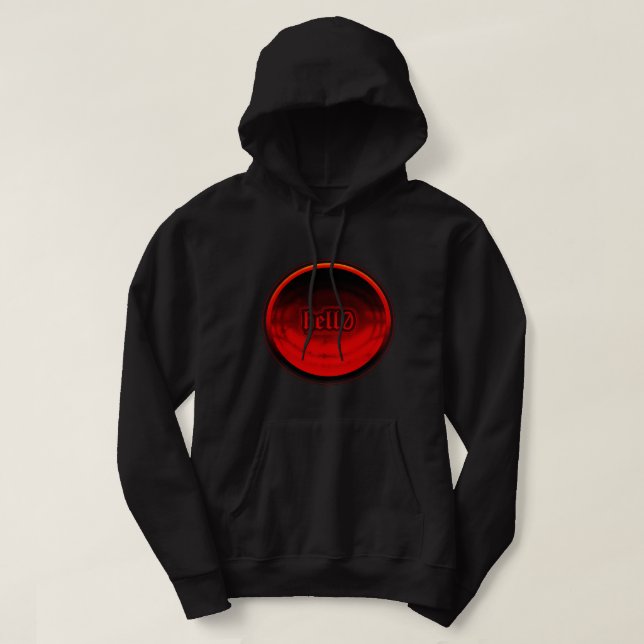 Sudadera infierno0 Horror Hoodie (Diseño del anverso)
