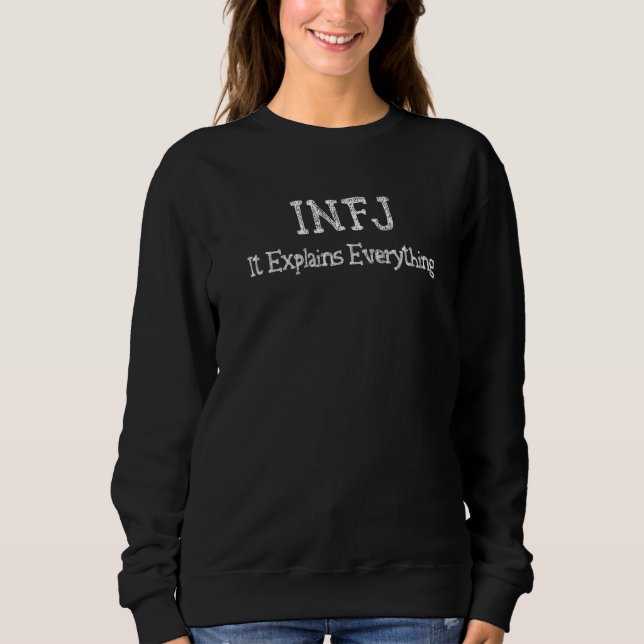 Sudadera Infj Explica Todo El Tipo De Personalidad (Anverso)