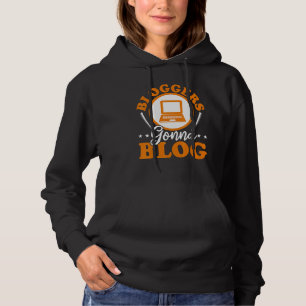 Sudadera Influencer de Medios Sociales Cámara Blogueros van