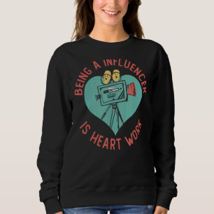 Sudadera Influenciador Creador de Contenidos Especialista e