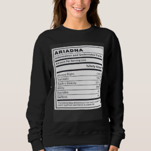 Sudadera Información de Ariadna y Hechos Innegables
