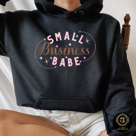 Sudadera informal de negocios - Pequeña empresaria