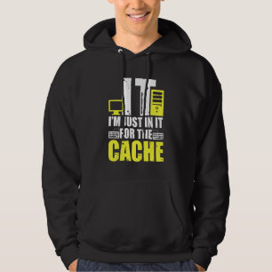 Sudadera Informática Solo estoy en ello por la caché del or
