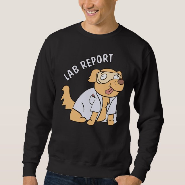 Sudadera Informe de laboratorio (Anverso)